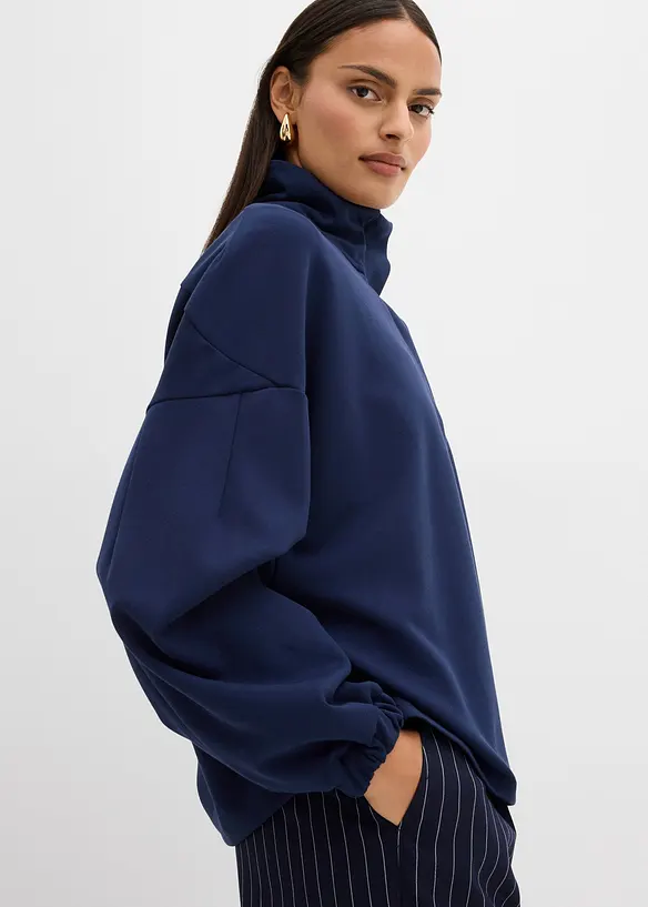 Sweat-shirt oversize en n&eacute;opr&egrave;ne, bonprix