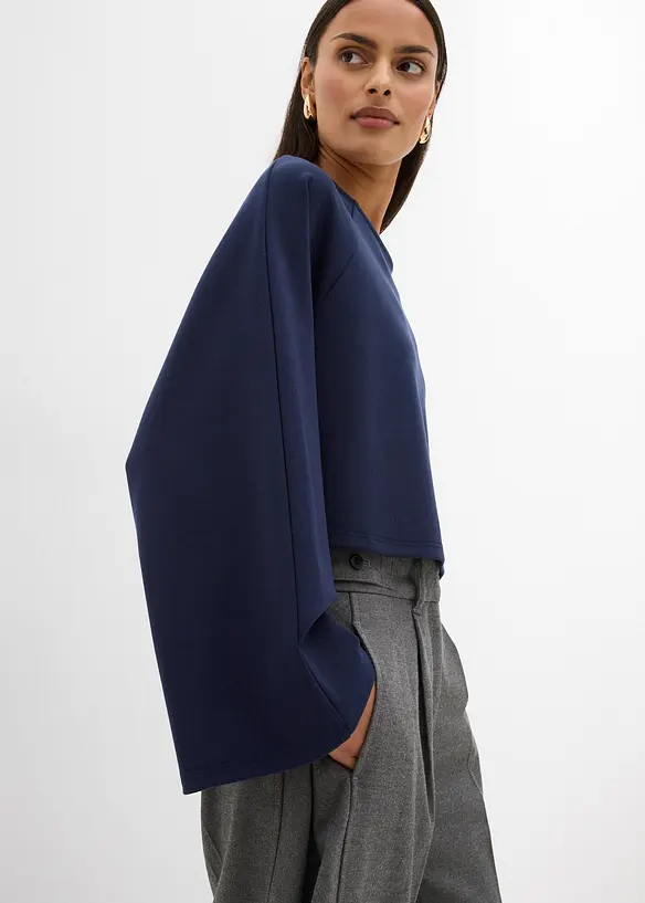 Cape-Langarmshirt, bonprix