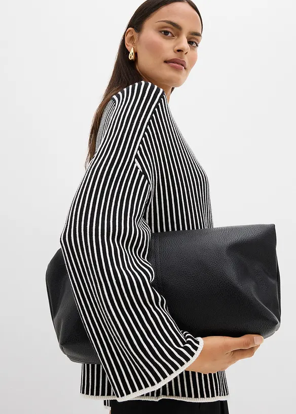 Pullover mit Turtleneck aus Viskose-Mix, bonprix