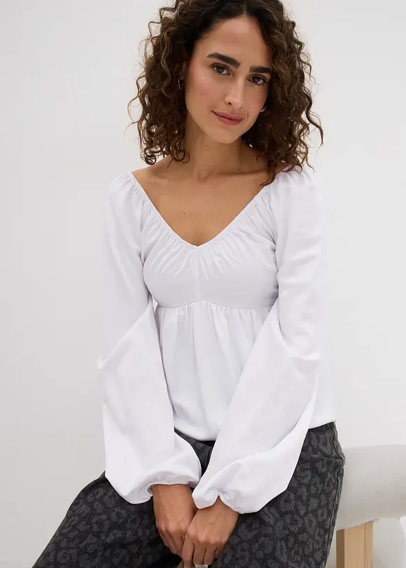 Blouse en jersey, bonprix