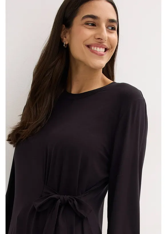 Langarmshirt aus softem Viskose-Mix, bonprix