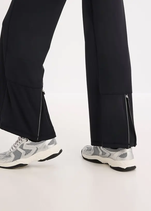 Komfort- Sport-Hose mit verstellbarer Beinweite, bonprix