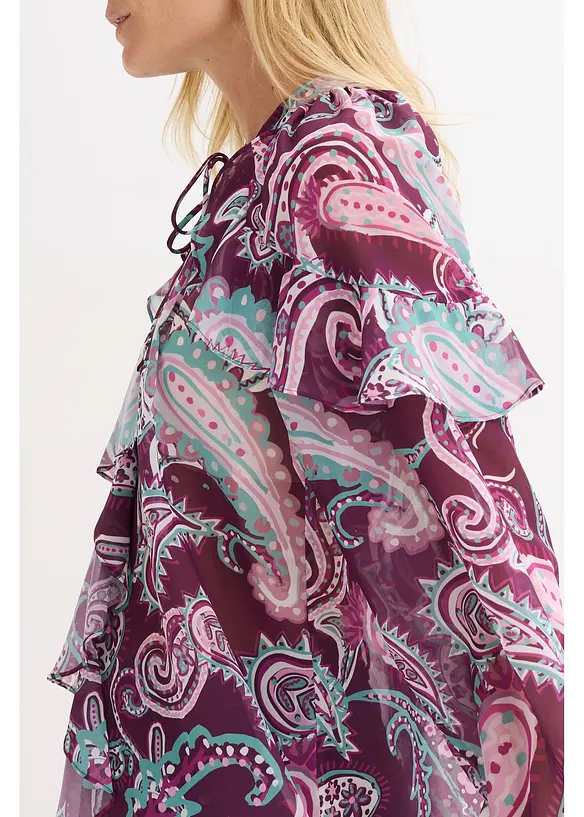 Tunikabluse mit Volants, bonprix