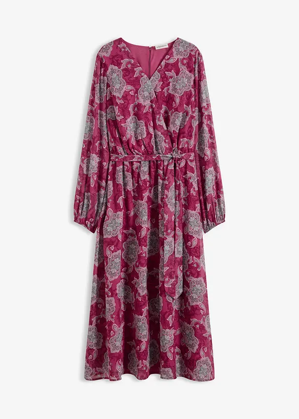 Robe en mousseline à imprimé paisley, bonprix
