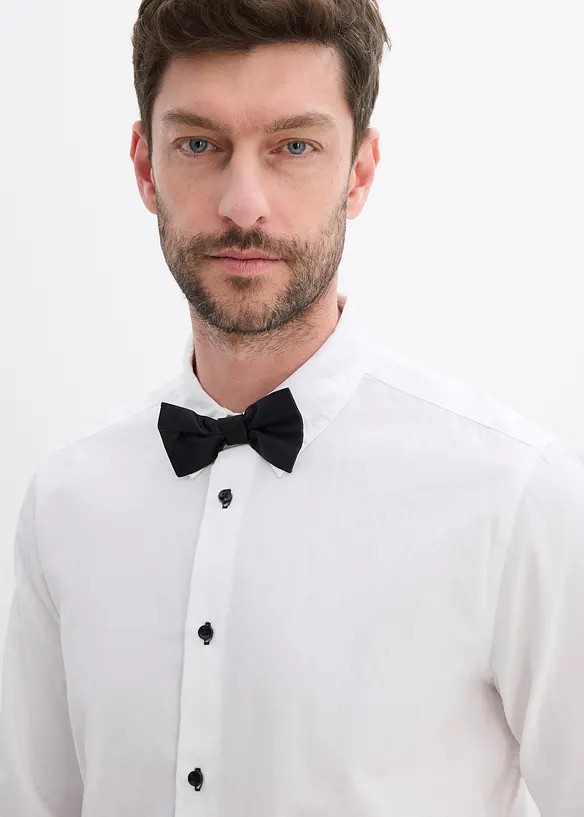 Chemise 100% coton et nœud papillon (ens. 2 pces), bonprix