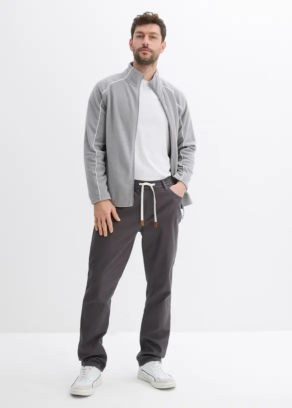 Pantalon droit et regular, taille extensible, bonprix