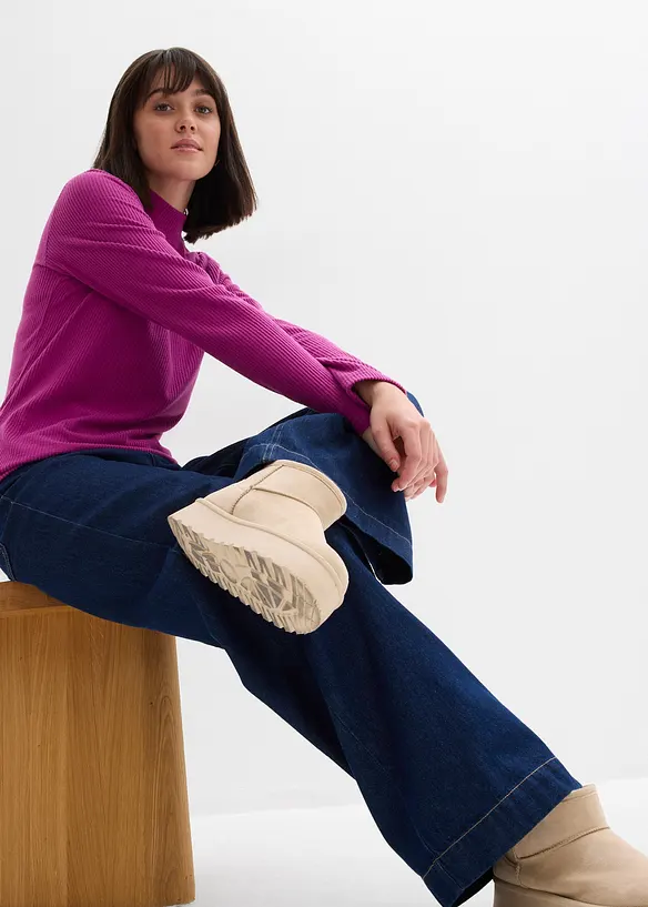 Thermoshirt mit Stehkragen, bonprix