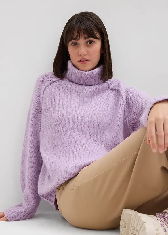 Pull oversize en grosse maille, bonprix