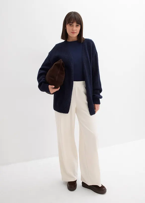 Oversize Grobstrickjacke, bonprix