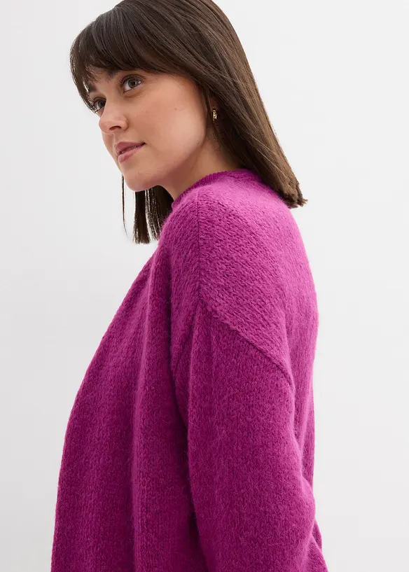 Oversize Grobstrickjacke, bonprix