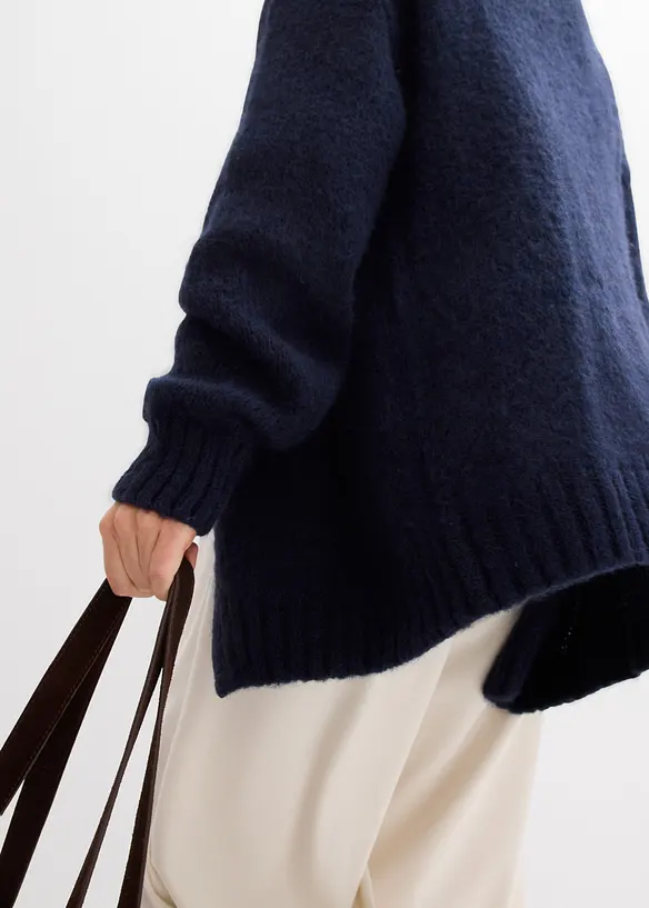 Oversize Grobstrickjacke, bonprix