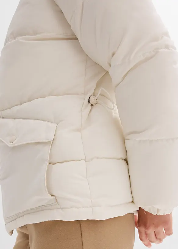 Doudoune avec col à doublure peluche, bonprix