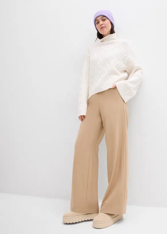 Zopfstrick Pullover, bonprix