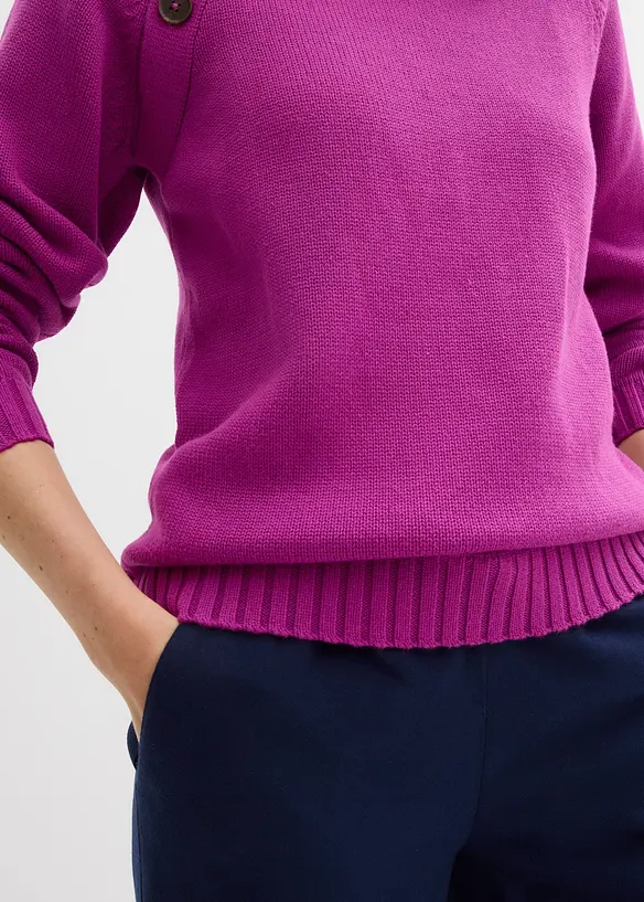 Asymmetrischer Pullover, bonprix