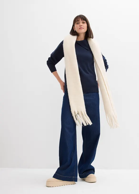 Asymmetrischer Pullover, bonprix