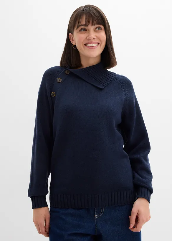 Asymmetrischer Pullover, bonprix