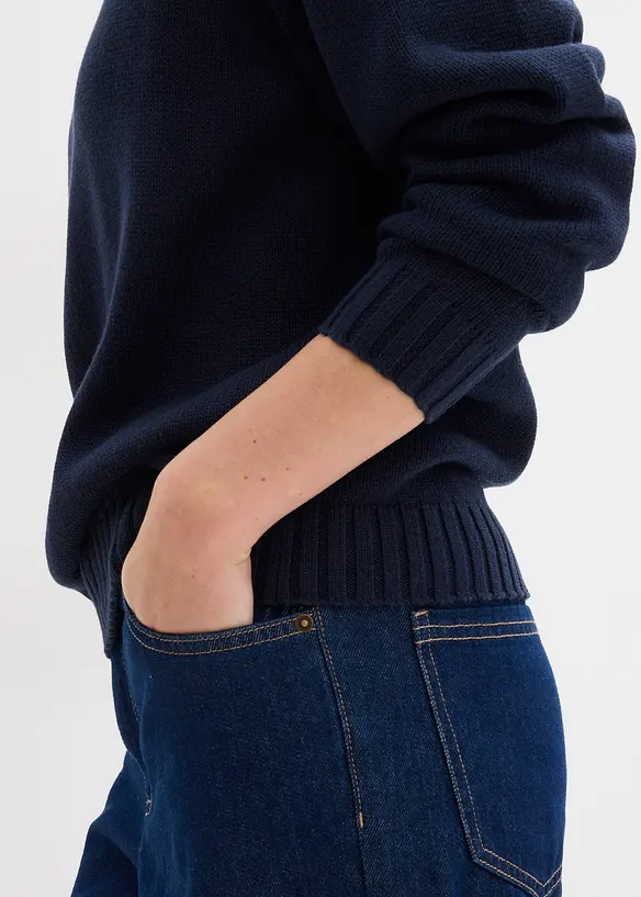 Asymmetrischer Pullover, bonprix