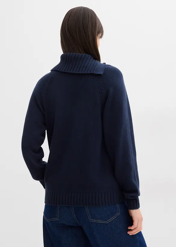 Asymmetrischer Pullover, bonprix