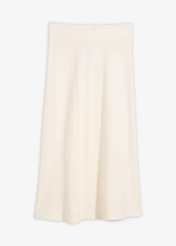 Midi Strickrock aus softem Viskose-Mix, bonprix