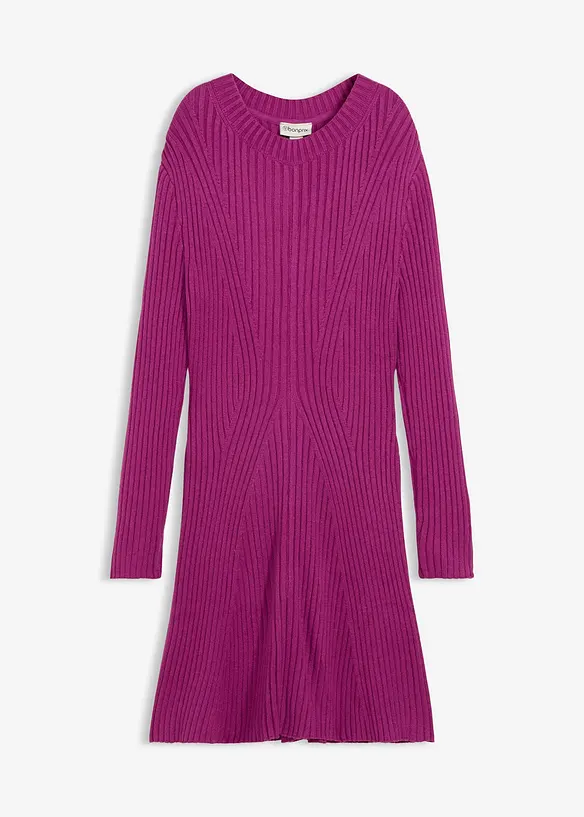 Mini-Strickkleid aus softem Viskose-Mix, bonprix