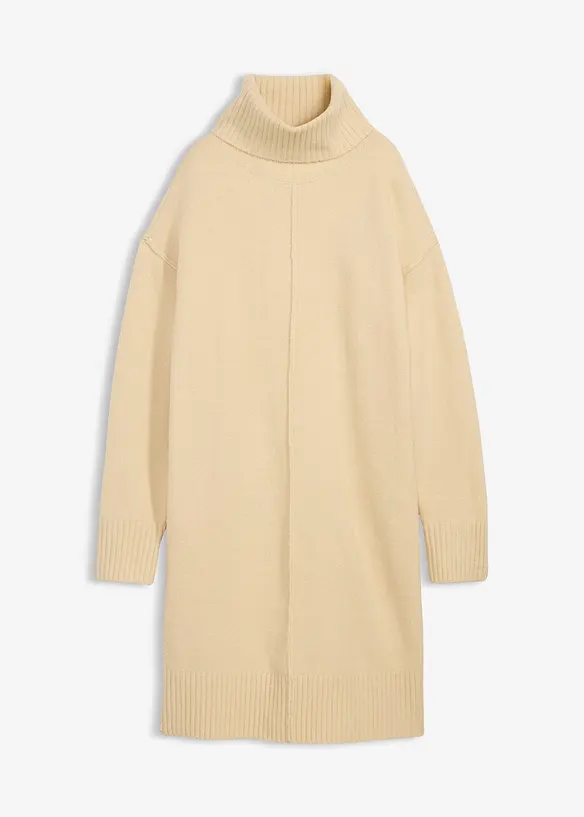 Strickkleid mit Ziernaht, bonprix