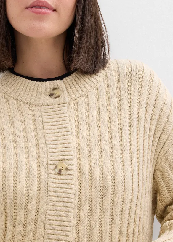 Gilet en maille douce, bonprix