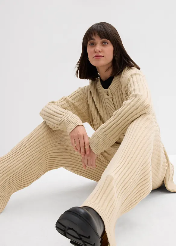 Strickhose aus softem Viskose-Mix, bonprix