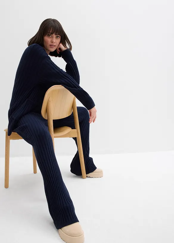 Strickhose aus softem Viskose-Mix, bonprix