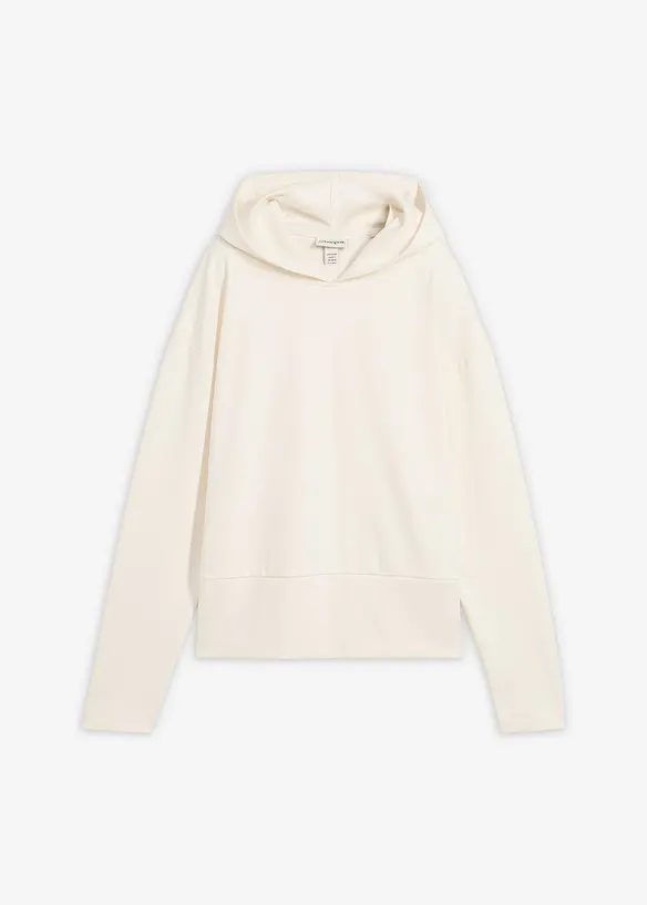 Hoodie aus bequemen Punto di Roma, bonprix