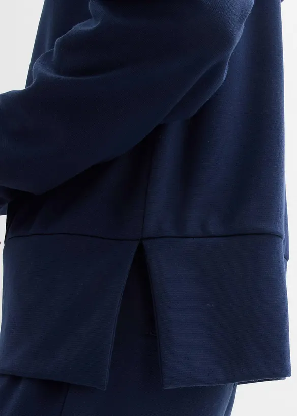 Hoodie aus bequemen Punto di Roma, bonprix