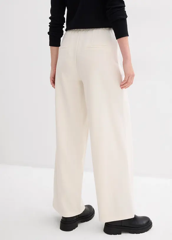 Marlenehose aus bequemen Punto di Roma, bonprix