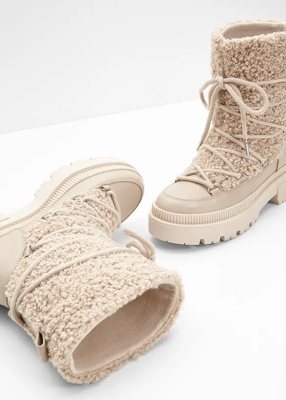 Gefütterte Schnürboots, bonprix