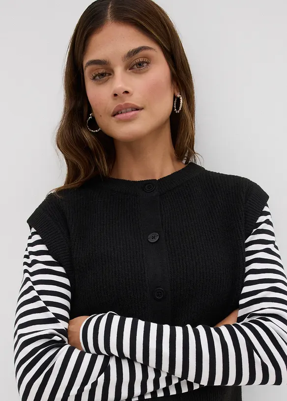 Pull sans manches, bonprix