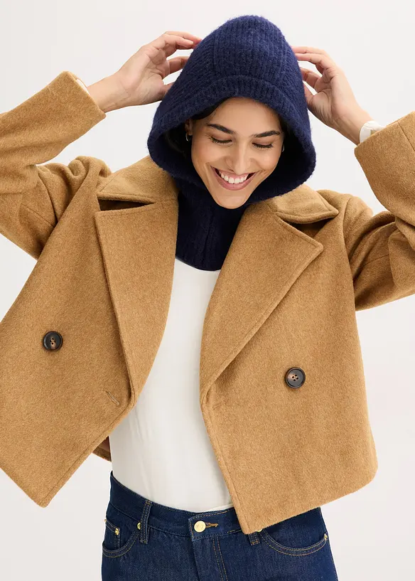 Cagoule en maille, bonprix