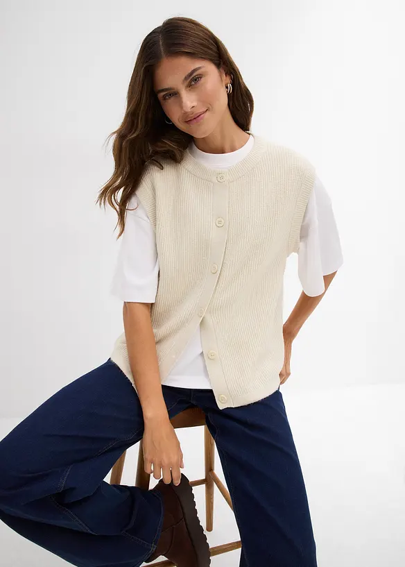 Pull sans manches, bonprix