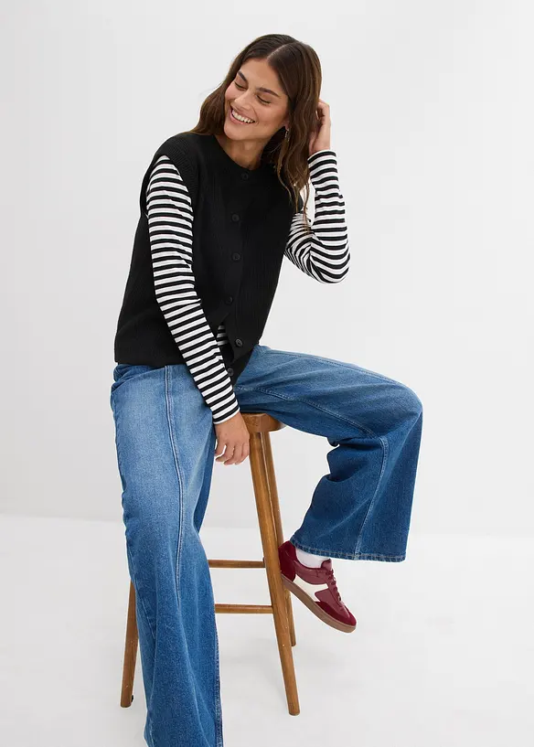 Pull sans manches, bonprix