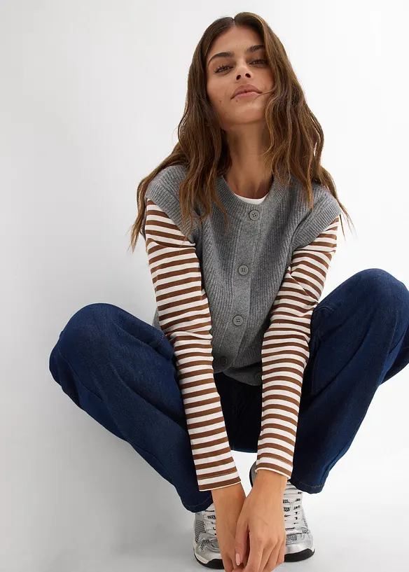 Pull sans manches, bonprix