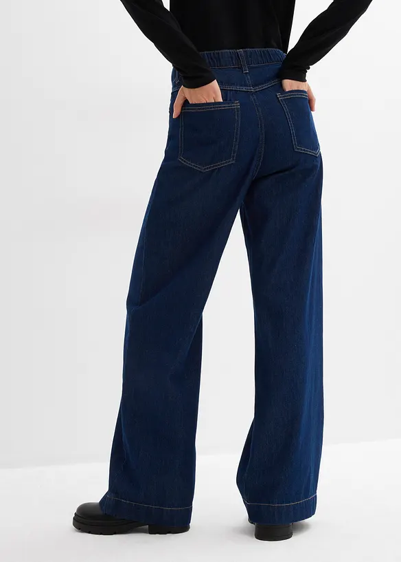 Loose Straight-Jeans High Waist, bonprix