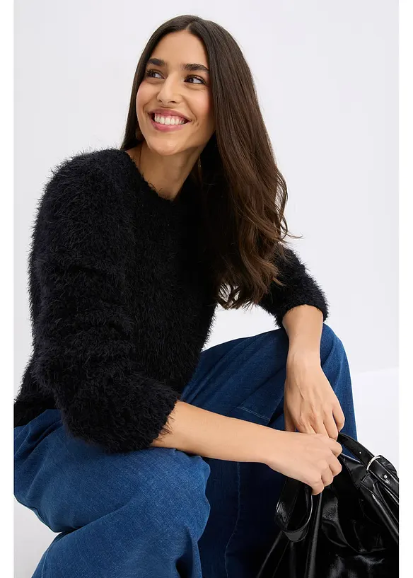 Pull en grosse maille, bonprix