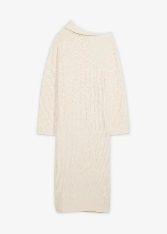 Geripptes Strickkleid, bonprix
