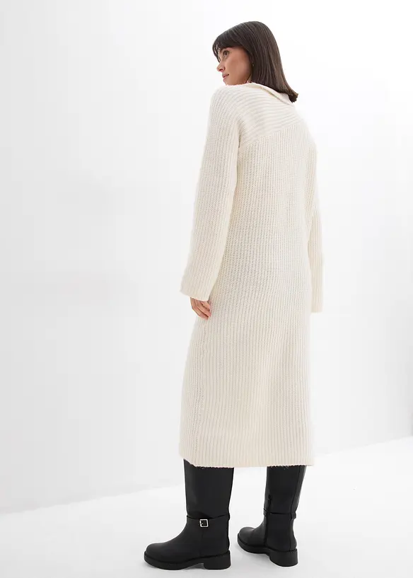 Geripptes Strickkleid, bonprix