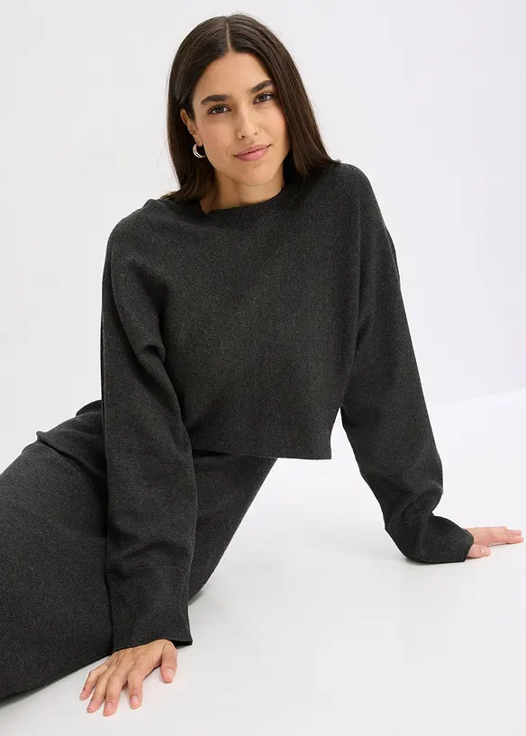 Ensemble 2 pièces en maille, bonprix