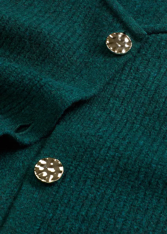 Strickweste mit dekorativen Knöpfen, bonprix