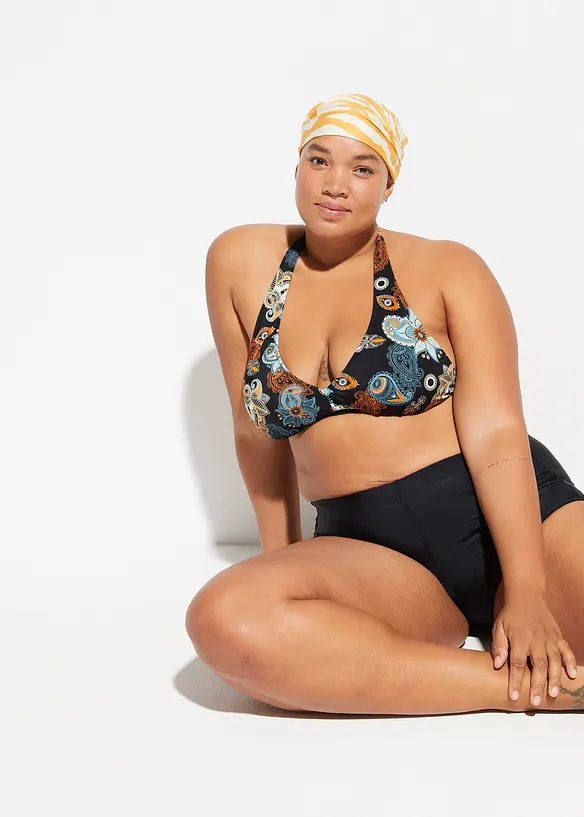 Haut de bikini dos nu avec polyamide recyclé, bonprix