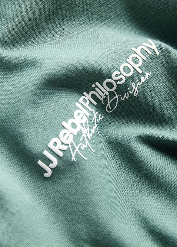 JJ REBEL T-Shirt aus reiner Baumwolle, Loose Fit, J&J Rebel