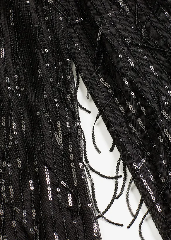 Paillettenhose  mit Fransen, bonprix