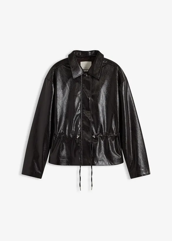 Jacke aus Lacklederimitat, bonprix