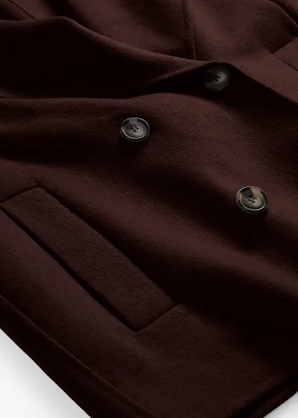 Oversize Jacke aus weichem Woll-Mix, bonprix