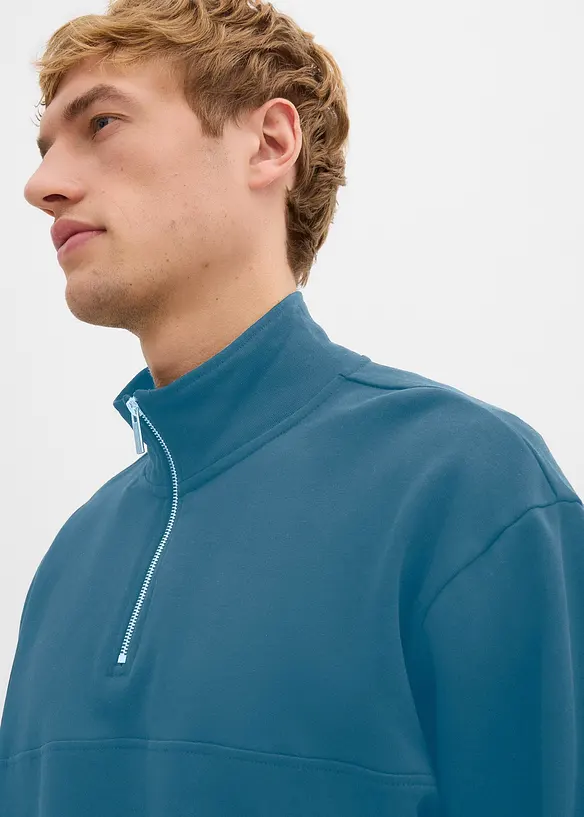 Oversize-Sweatshirt aus reiner Bio-Baumwolle, bonprix