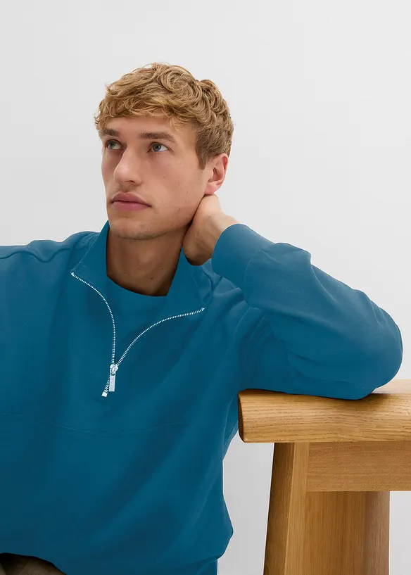 Oversize-Sweatshirt aus reiner Bio-Baumwolle, bonprix